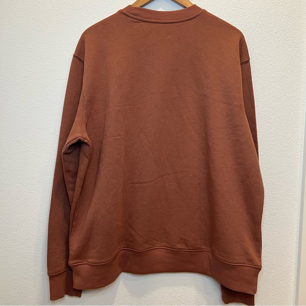 Goodfellow Fleece Crewneck Sweater - Picture 4 of 4